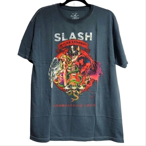 Slash & Myles Kennedy graphic tee - Picture 1 of 7